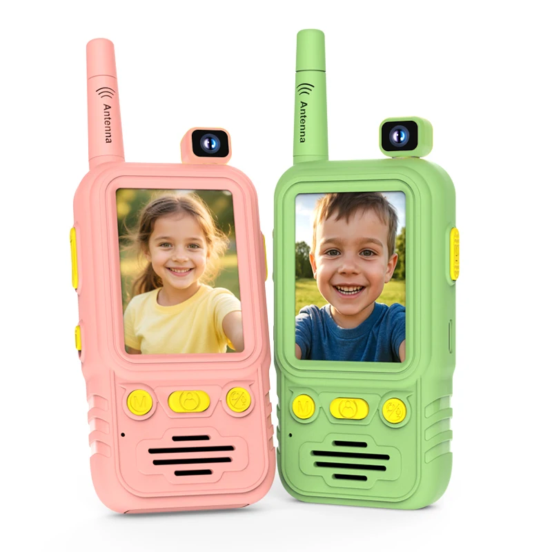 Rotate Camera Kids' Electronic Toys Walki Takie Walkkies Talkies for Children Walkie Talkie Novelty Toy Walkie-talkie Children's