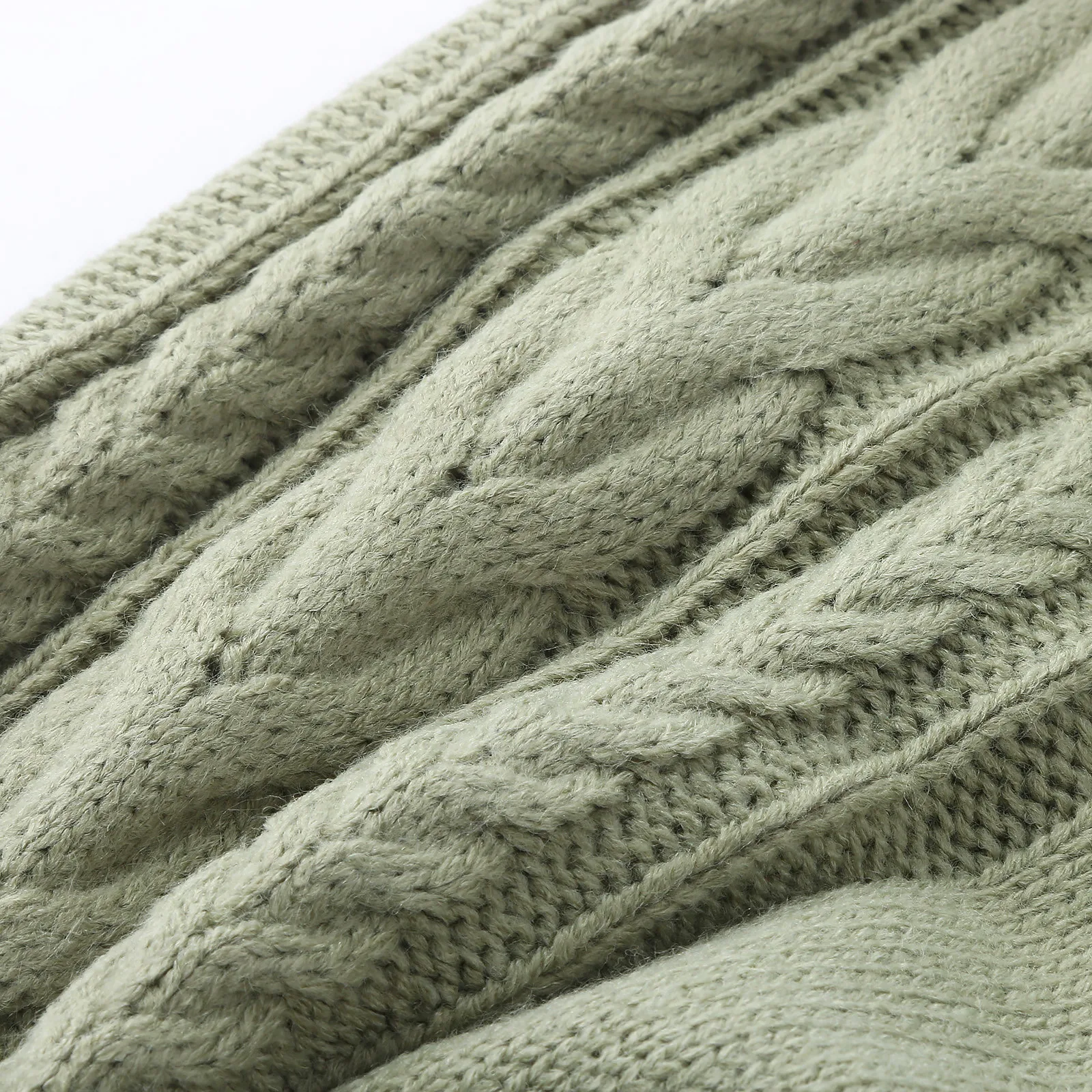 Men Pants Knitted Slim Ankle-Length Drawstring Solid Color