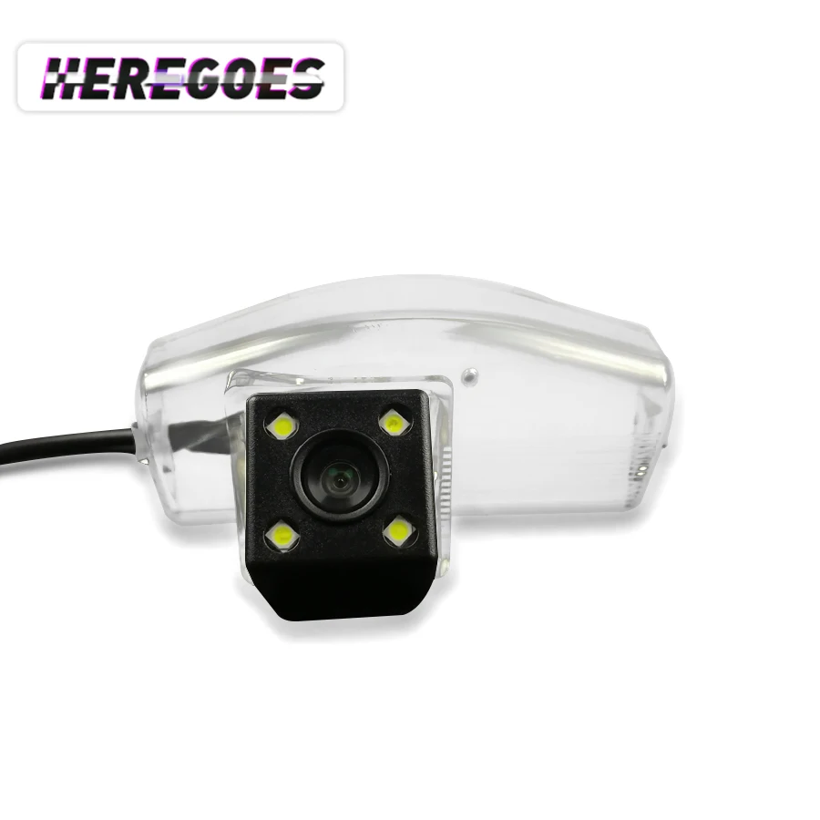 Auto Visione Notturna Del Ccd Di 4Led Backup Videocamera Vista Posteriore Di Assistenza Al Parcheggio Per Mazda 3 Mazda 2 Mazda3 Sport Mazda2 2011 201