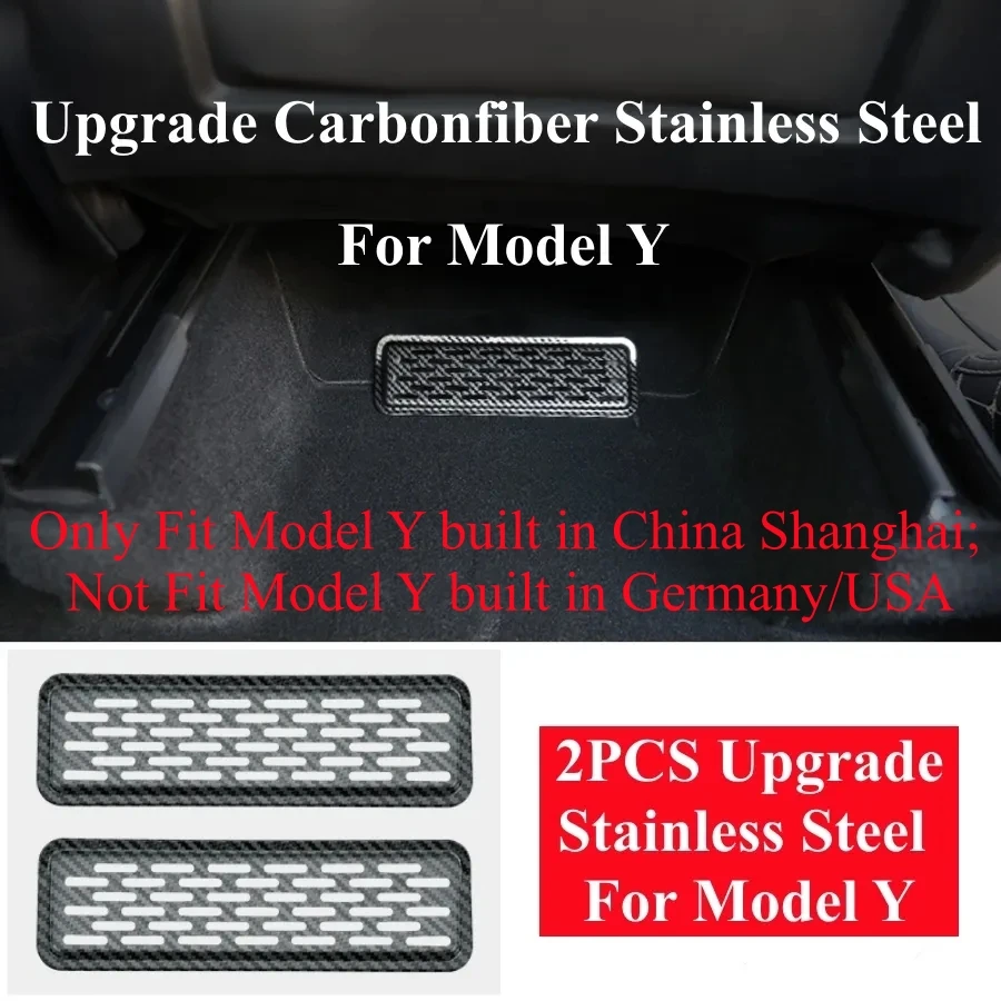 BOULESENM 2 Pièces Grille D'Aération Pour Tesla Model