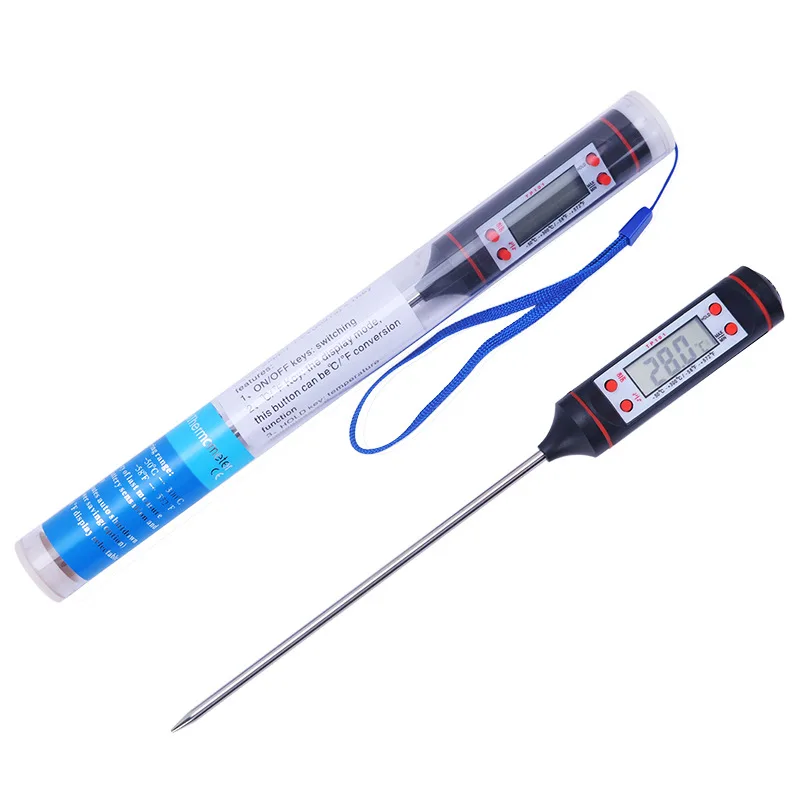 Candle making kit Electronic Digital Thermometer Candle Making Kit Supply Kitchen Food Milk Baking Hydrothermograph Oil Water Thermograph BBQ Tool