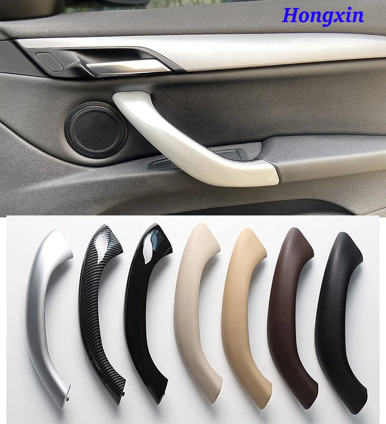 BMW X1 X2 F48 F49 F39 2016 2017 2018 2019 2020용 신형 업그레이드 교체 F48 좌우 실내 도어 핸들 외부 커버 트림