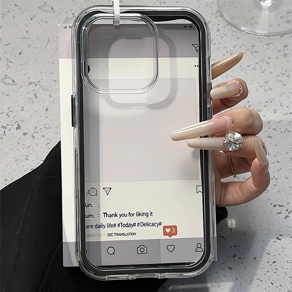 Crystal Clear TPU Phone Case - Sleek & Durable Protection Cover