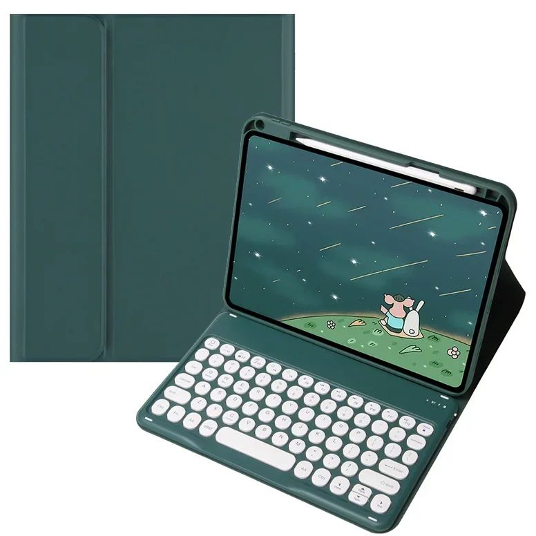 Premium Keyboard Case with Pencil Holder - Magnetic Protective Cover