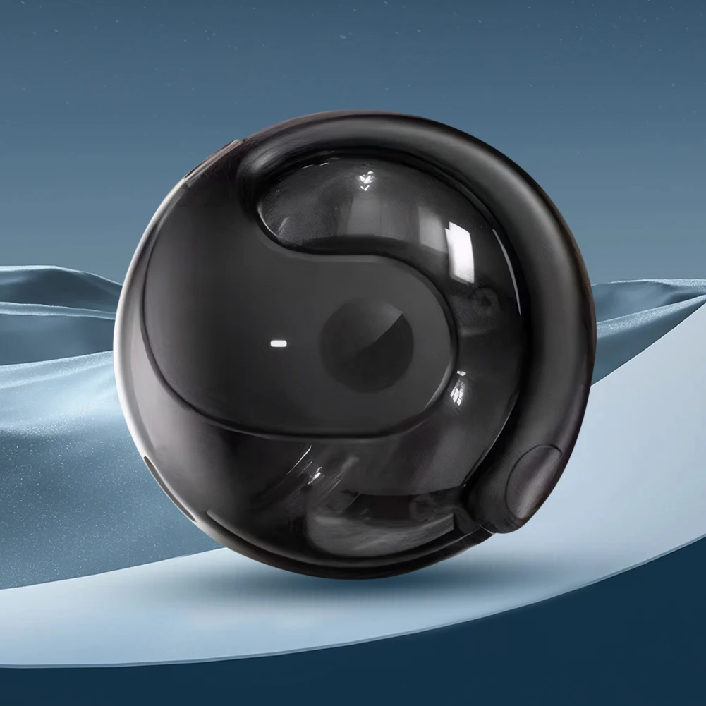 Charging case and earbuds on display