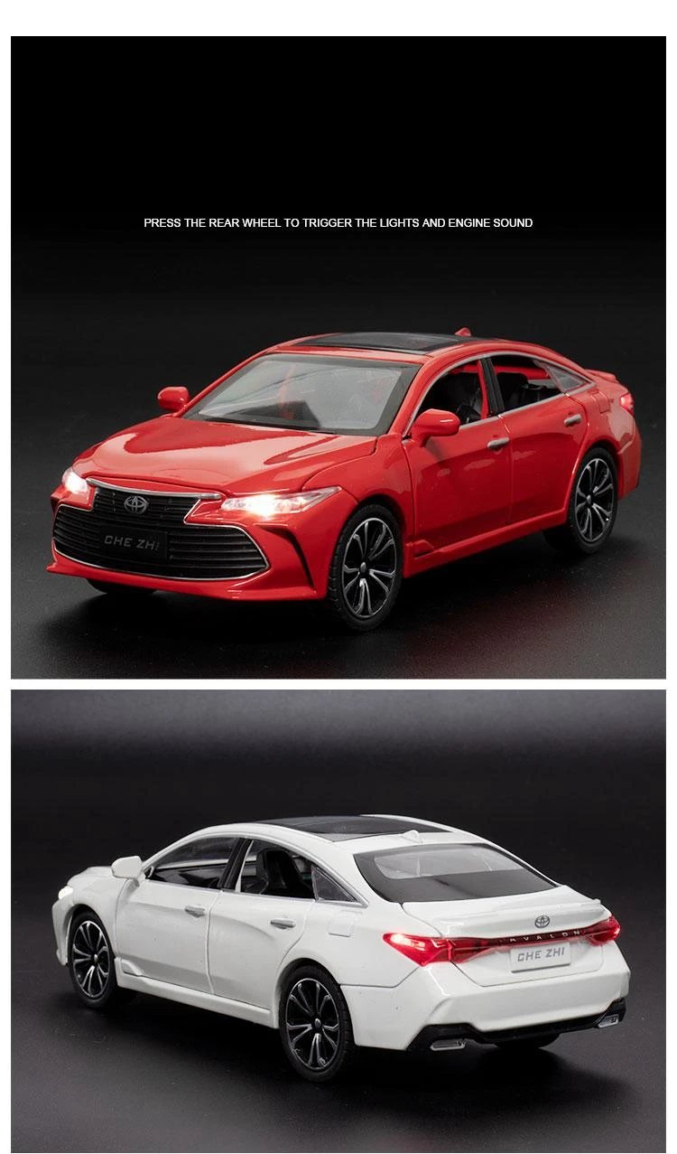 TOYOTA Avalon 1/24 Diecast Model Araba 