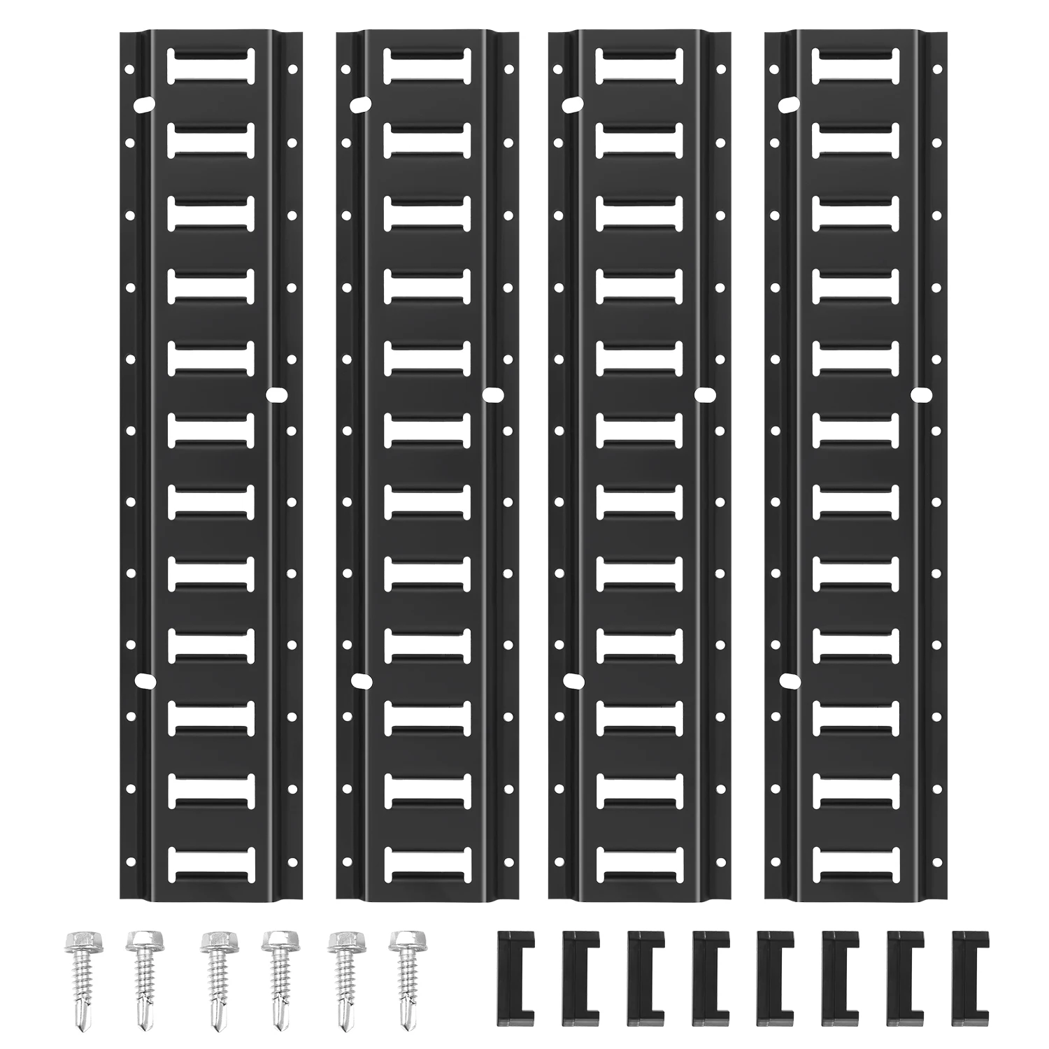 Steel E Track Tie Down Rail Kit for Cargo Securement