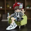 New Ob11 Doll Fashionable Bf style set With Denim shorts Doll Clothes For Penny, Nendoroids Ob11, Mollys, Obitsu 11 3