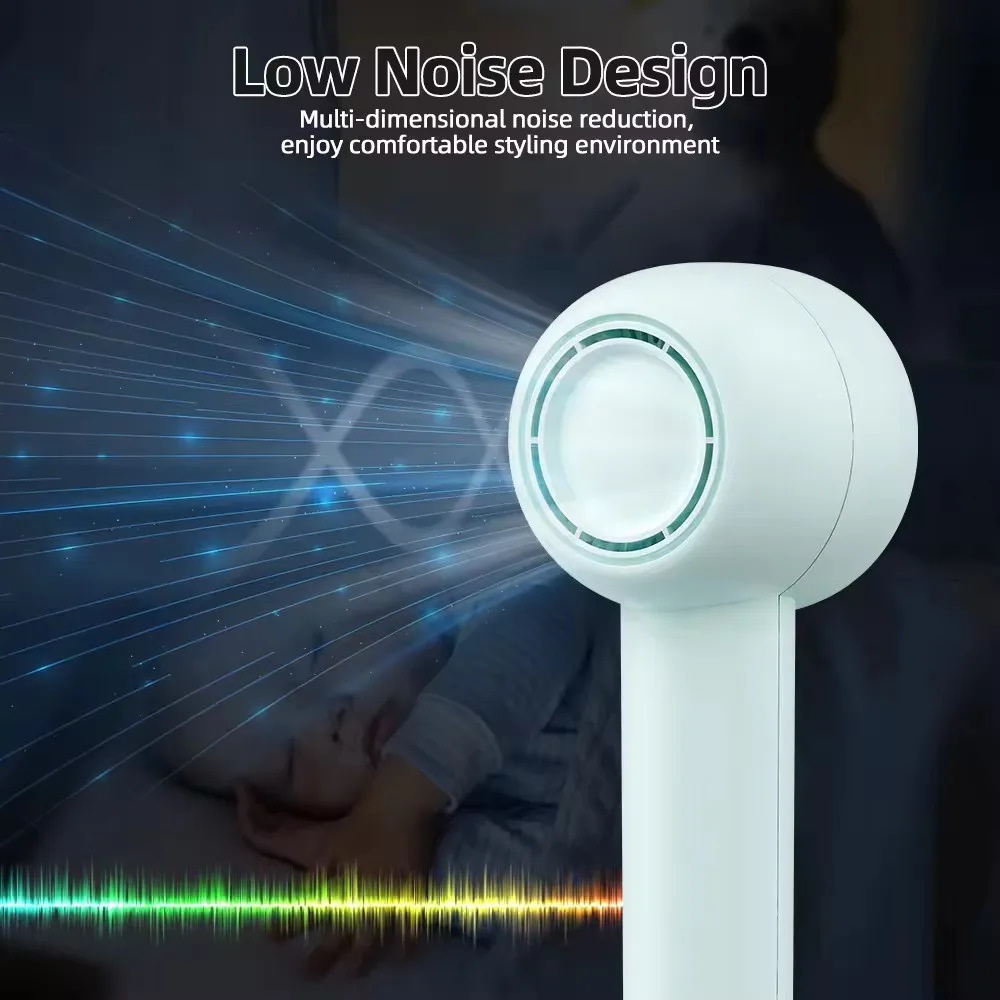 Super Hair Dryer New Design Low Noise Professional Hair Machine Portable Bldc Ionic Blow Dryer High Speed Hair Dryer 5