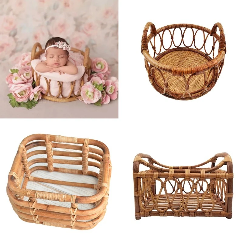 Newborn Prop Basket Photography Posing Newborn Baby Photography Props