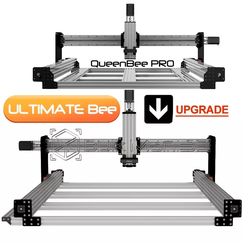 Upgrade Conversion Kit From Queenbee Pro To Ball Screw Ultimate Bee Cnc