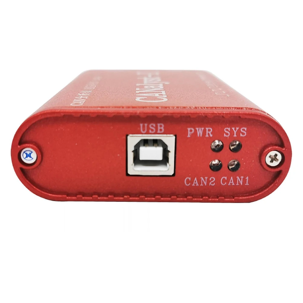 CAN Analyzer CANOpen J1939 USBCAN-2II Converter Compatible with ZLG USB to CAN USBalyst-II 3