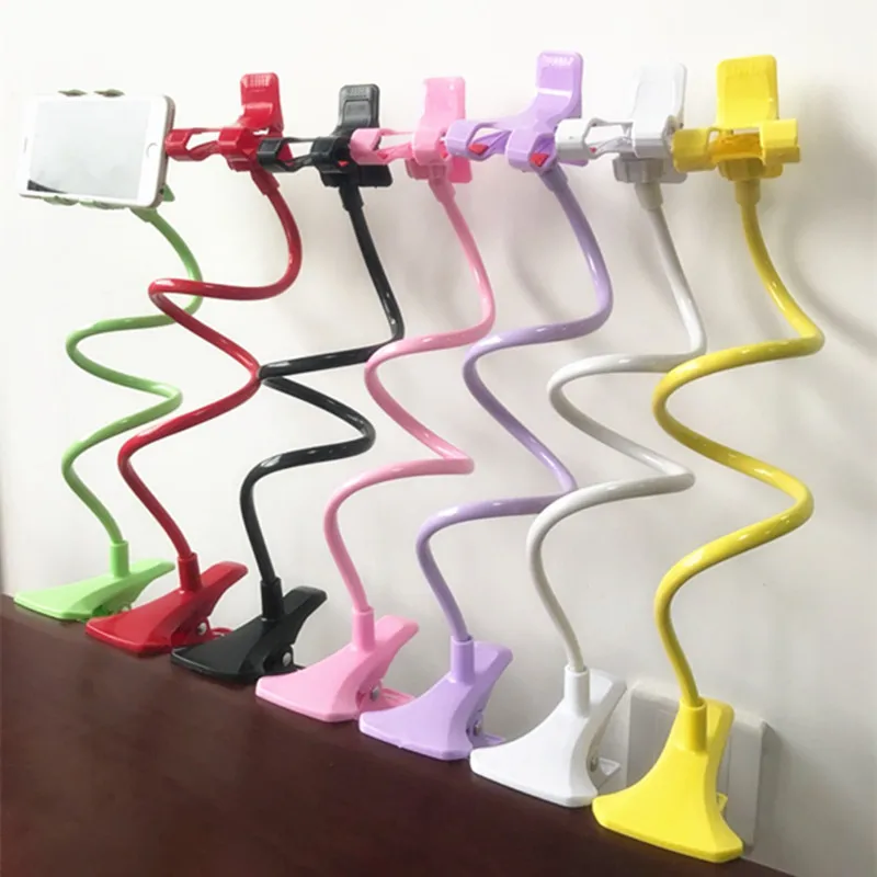 Universal Cell Phone holder Flexible Long Arm lazy Phone Holder Clamp Bed Tablet Car Mount Bracket For iPhone XS X Samsung phone holder mobile phone holder