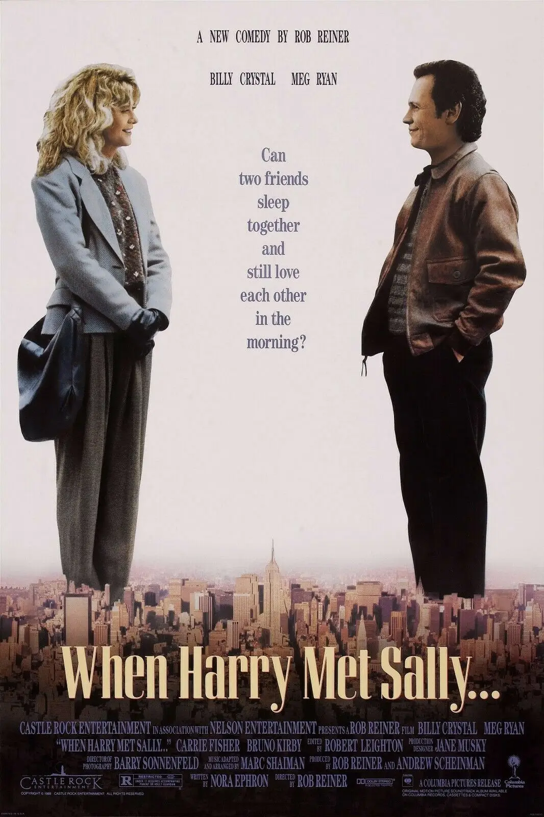 

When Harry Met Sally Movie Art Film Print Silk Poster Home Wall Decor