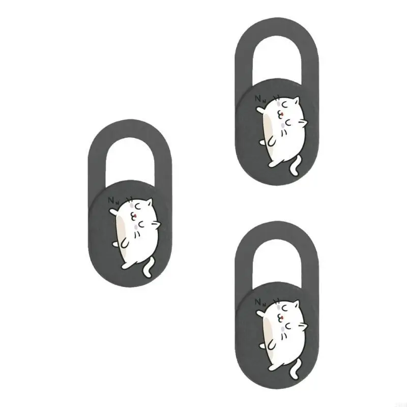 【Hot ticket】 29ED 3pcs Phone Camera Cover Protect Security Web Camera Privacy Protector Sticker Webcam Cover Slide for PC Camera Cover