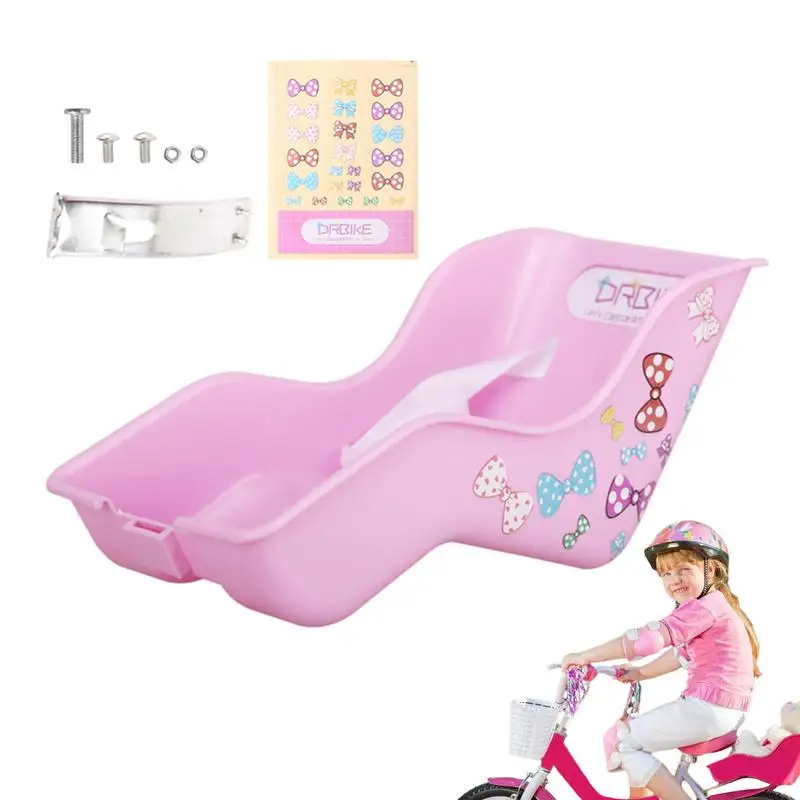 

Держатель сиденья для куклы на велосипед, портативный держатель для кукол, Детские аксессуары для велосипеда, сиденье для куклы на велосипед для девочек, детей
