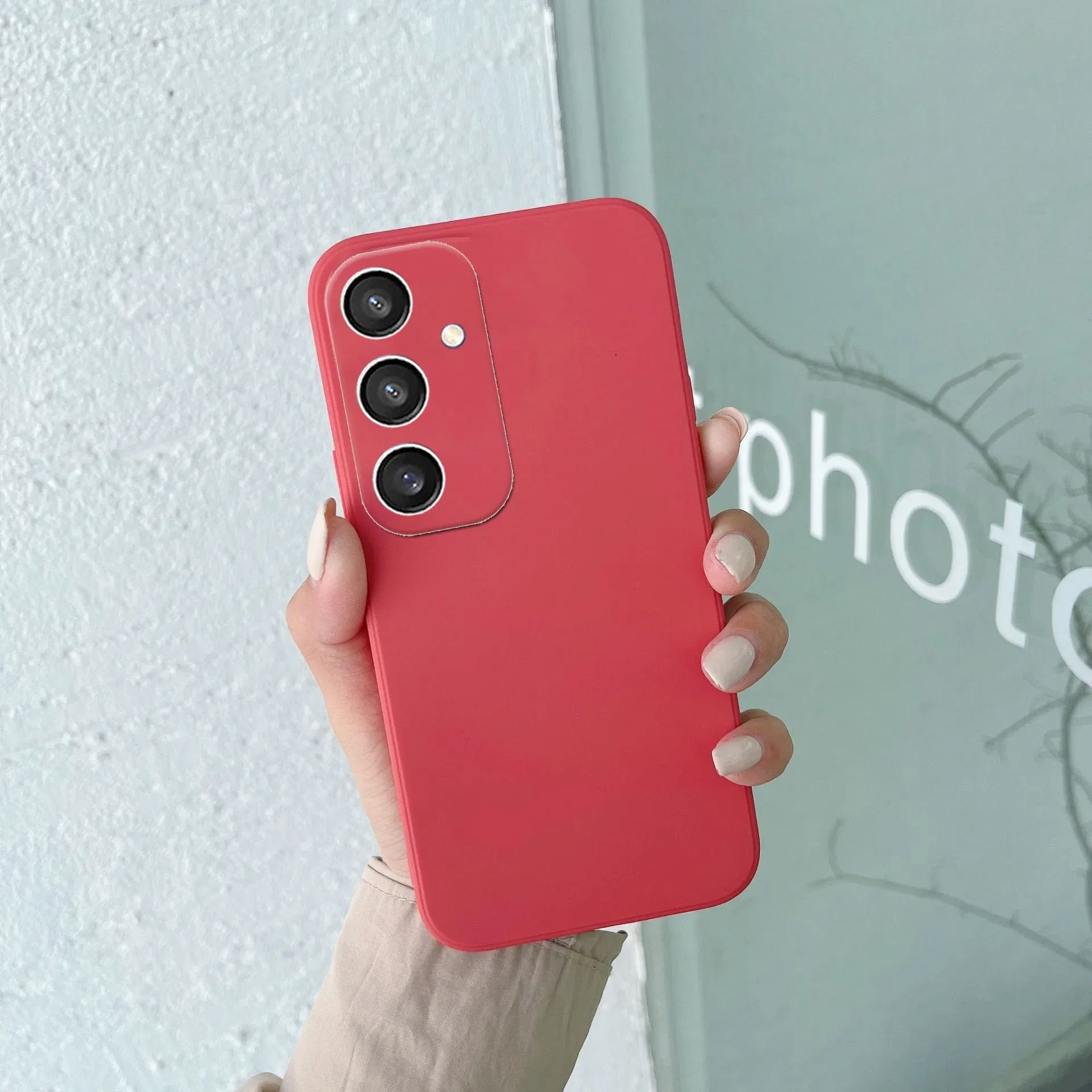 Premium Liquid Silicone Phone Back Cover with Ultra-Soft Finish
