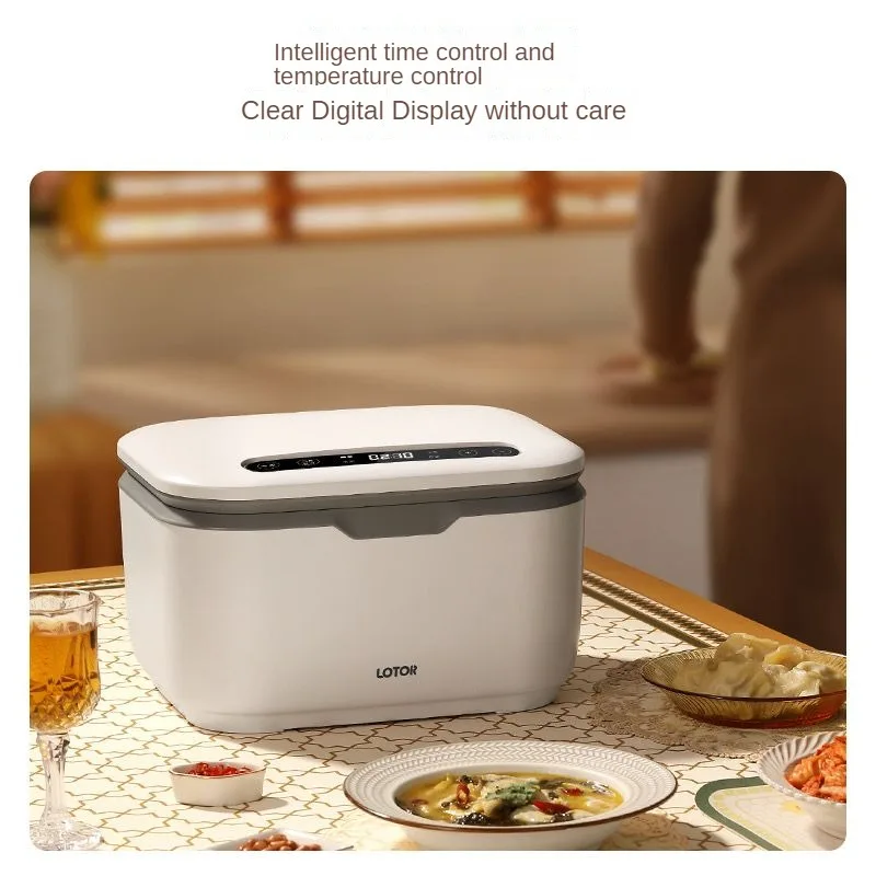 6L Yogurt Machine Rice Wine Natto Touch Screen 4 Menus Time and Temperature Control Multi-functional Fermenter for Home Use 3