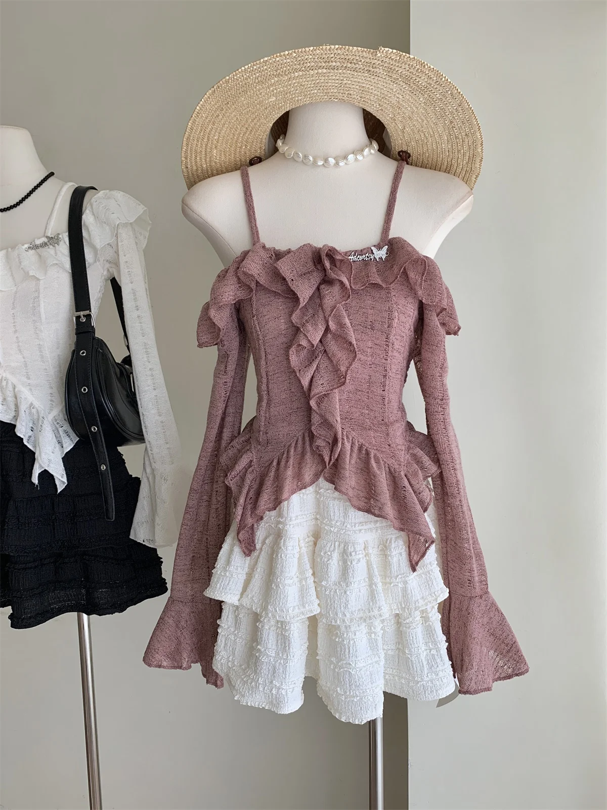 Women's Pink T-shirt Harajuku Y2k Tees Top Vintage Aesthetic Off