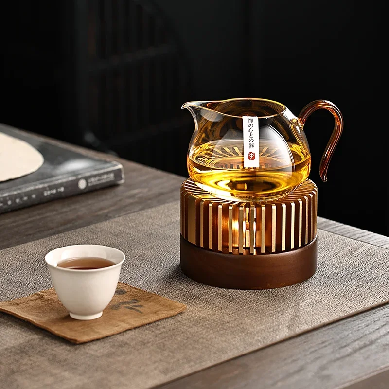 Wood Candle Cooking Tea Stove Tea Warmer Base Hot Warmer Candle Perfume Diffuser