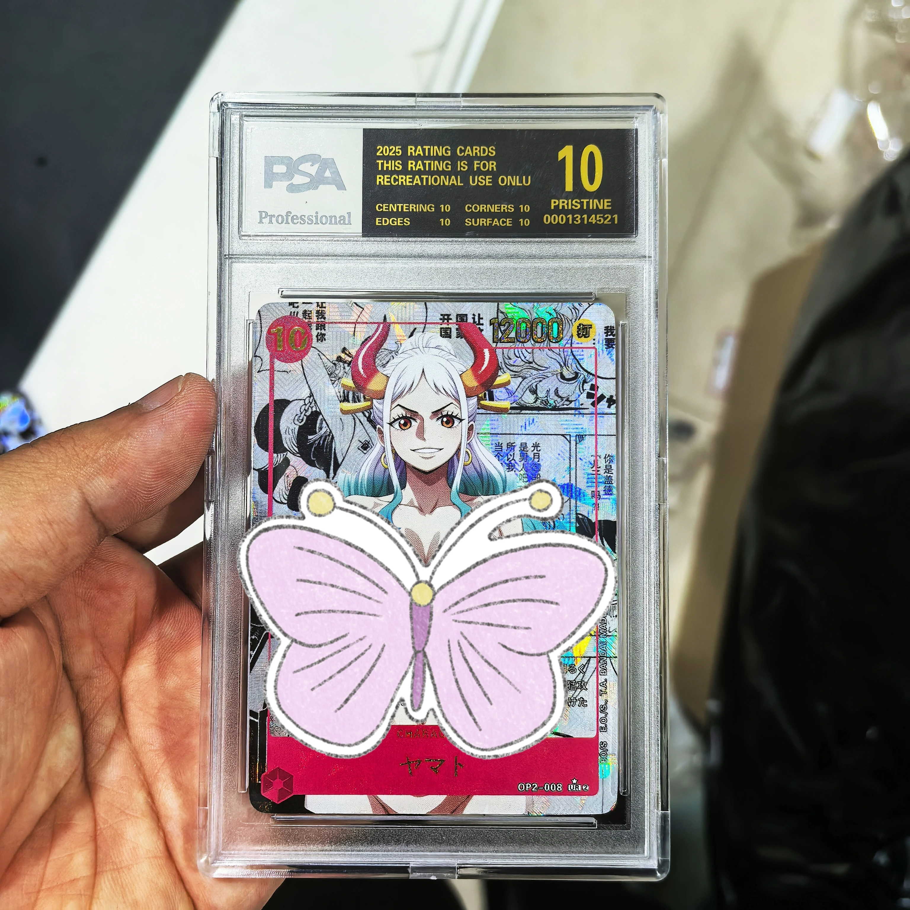 diy one piece opcg psa10 Self Control Collect Signature Trading