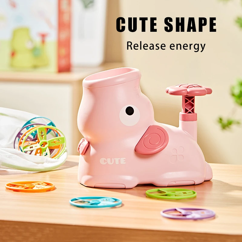 

Flying Disc Flying Launcher Foot Air Sports Toy Kids Rocket Saucer Launcher Rocket Launcher Soaring Toys Saucer Toy Games Jump