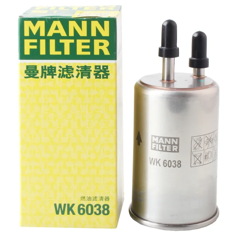 

MANN FILTER WK6038 Fuel Filter For VOLVO CARS S60 II V60 Polestar S80 II V40 V60 XC60 31355412 31430629 31405750