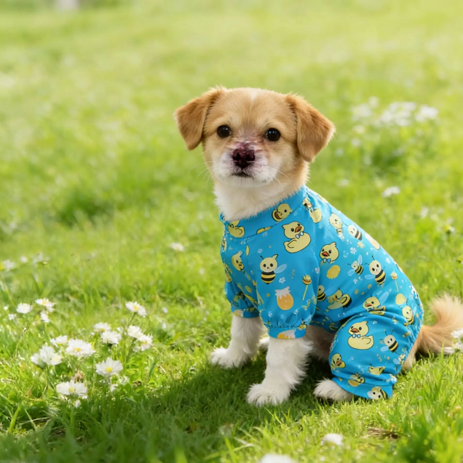 Warm Winter Pajamas Jumpsuit for Dogs - Four Legs Winter Onesie for Medium to Large Dogs Puppy Comfortable Dog Clothes 3