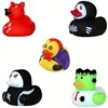 5pcs Halloween Rubber Ducks Toys Funny Halloween Themed Colorful Cute Duck Bath Toy for Halloween Birthday Party Decoration gift 5