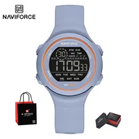 New NAVIFORCE Womens Girl Luxury Digital Wristwatch Women Waterproof Shockproof Sport Watches Lady Silicone Strap relojes Gifts