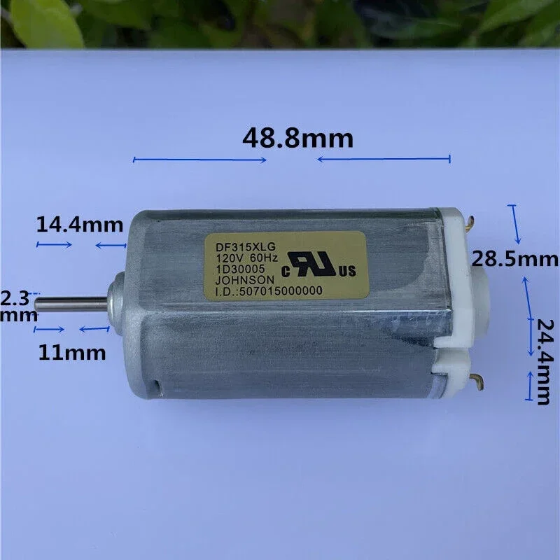 존슨 DF315XLG DC 120V 1D30005 I.D. 507015000000   물 Flosser 모터 치아 세탁기용 전기 모터