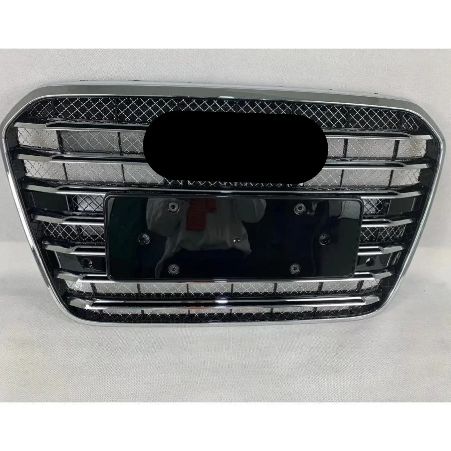 

Car Front Grille For S6/RS6 Style Front Bumper Grille Mesh Hood Grill Grille for A6/S6 C7 12-15 For S6 Grill