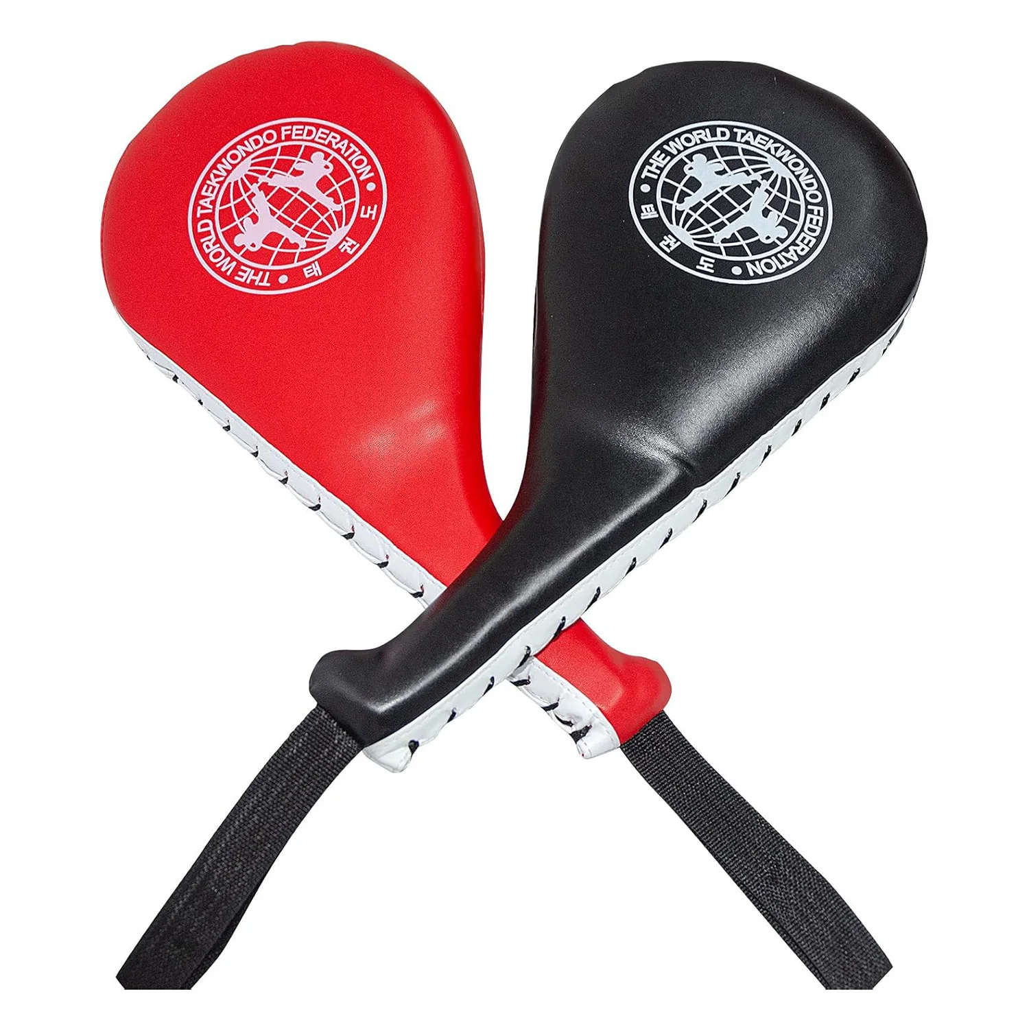 1/2Pcs 태권도 킥 패드 킥 타겟 패드 태권도 가라데 킥 복싱 무술 훈련을위한 펀칭 패들