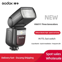 Original Godox V860III V860IIIC V860IIIN 860III For Camera Flash TTL HSS Flash for Canon Sony Nikon Fuji Olympus Pentax Camera