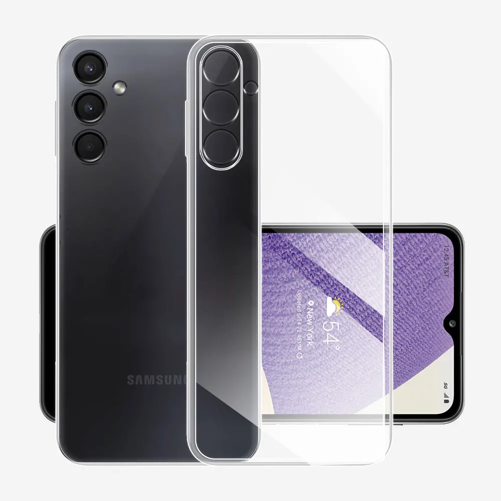 Transparent Soft Silicone Back Cover
