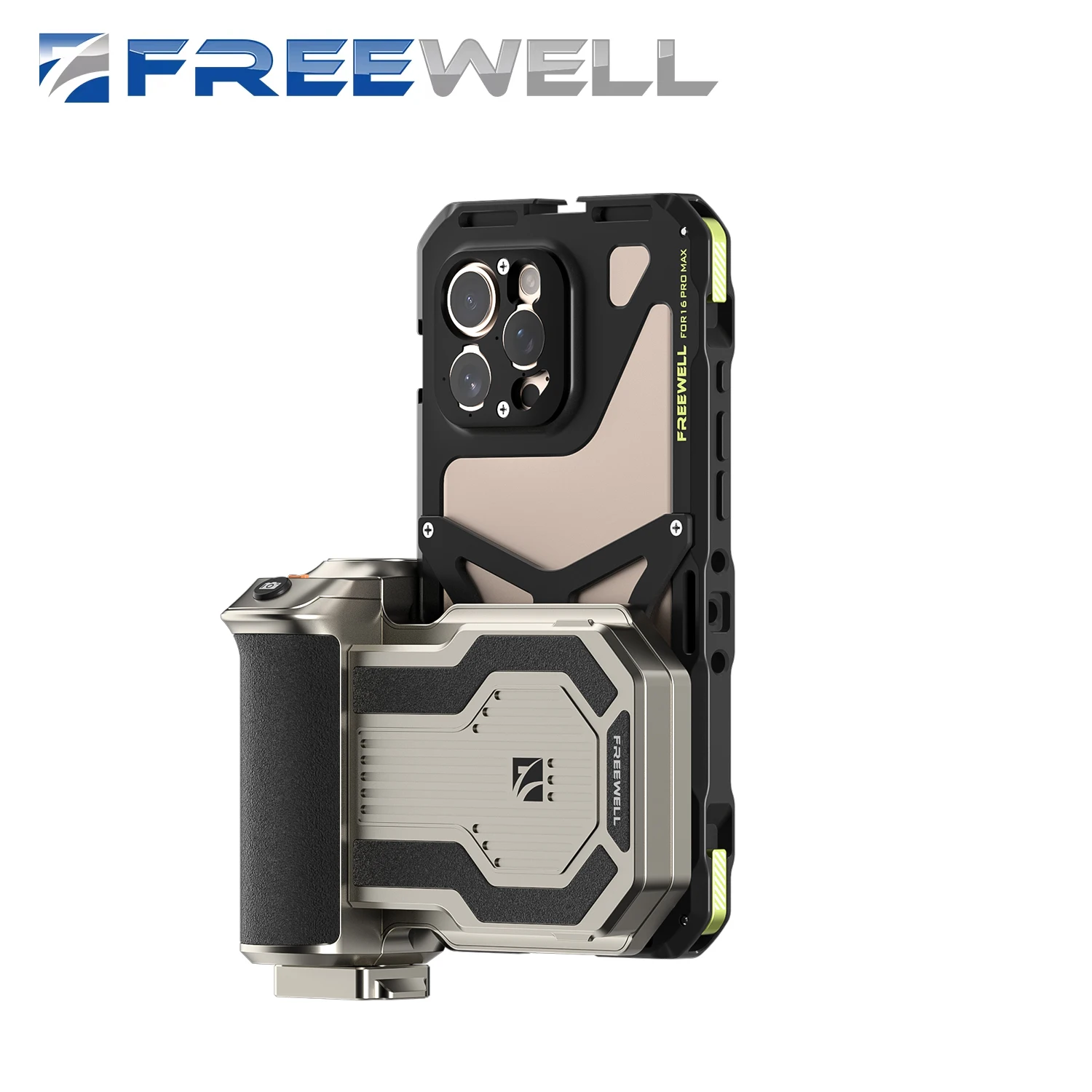 Freewell Smartphone SSD Hub Memory Expander Selfie Stick Support for M.2 SSDs UP