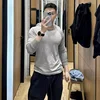 Lemon Metal Vent Tech Men Sport short-sleeved T-shirt Men's Casual Breathable Round Neck Quick Drying Sports Long-sleeved Shirts 1