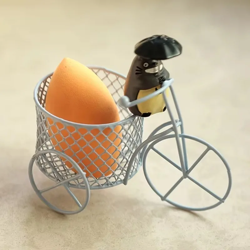 Pen Holder Metal Tricycle Pen Holder Stationery Storage Box Office Accessories Cute Office Supplies 1pc