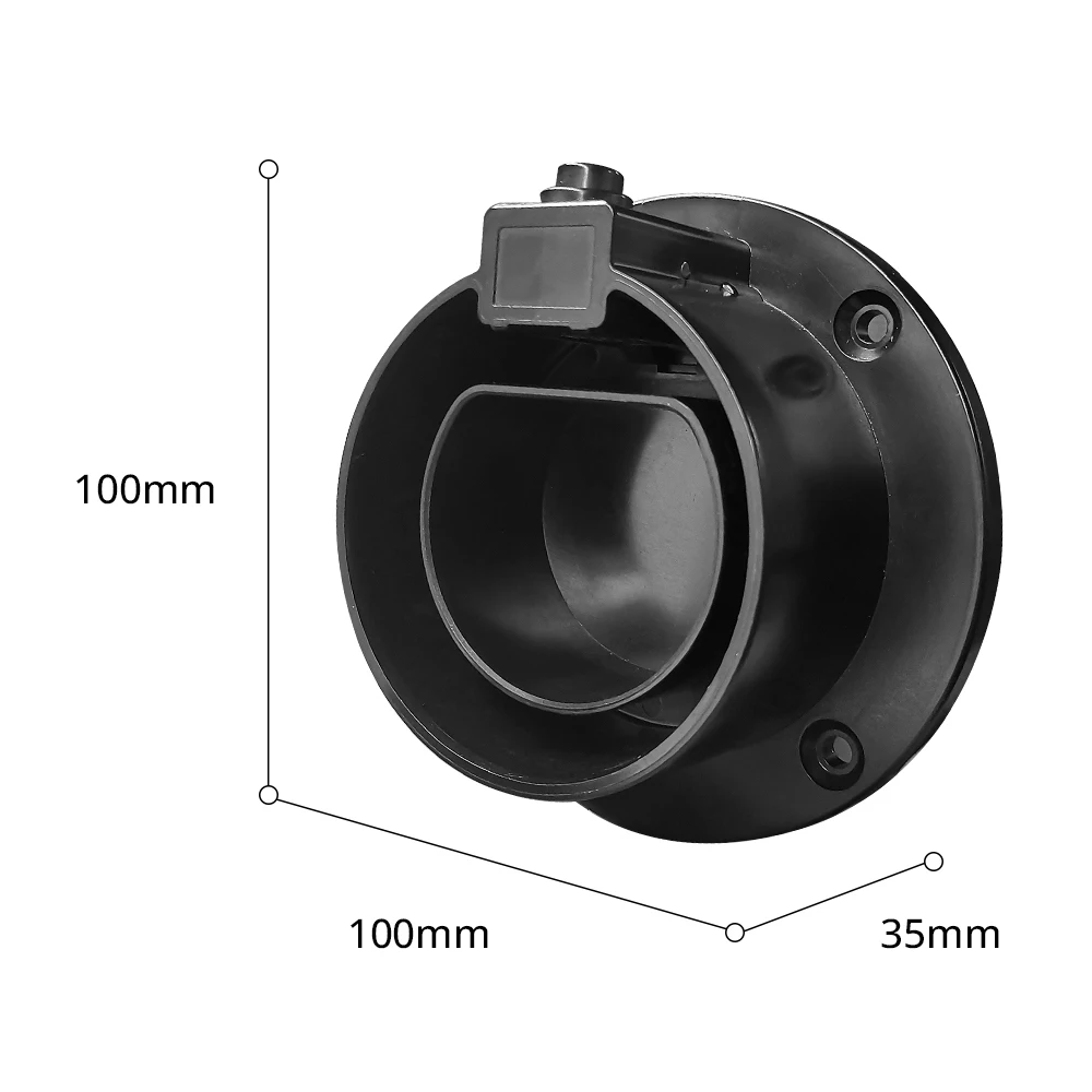 MCEVKELN Wallbox Support Mural de Cable Type 2, Support de Type 2 Chargeur pour  Voiture électrique avec Connecteur IEC 62196-2