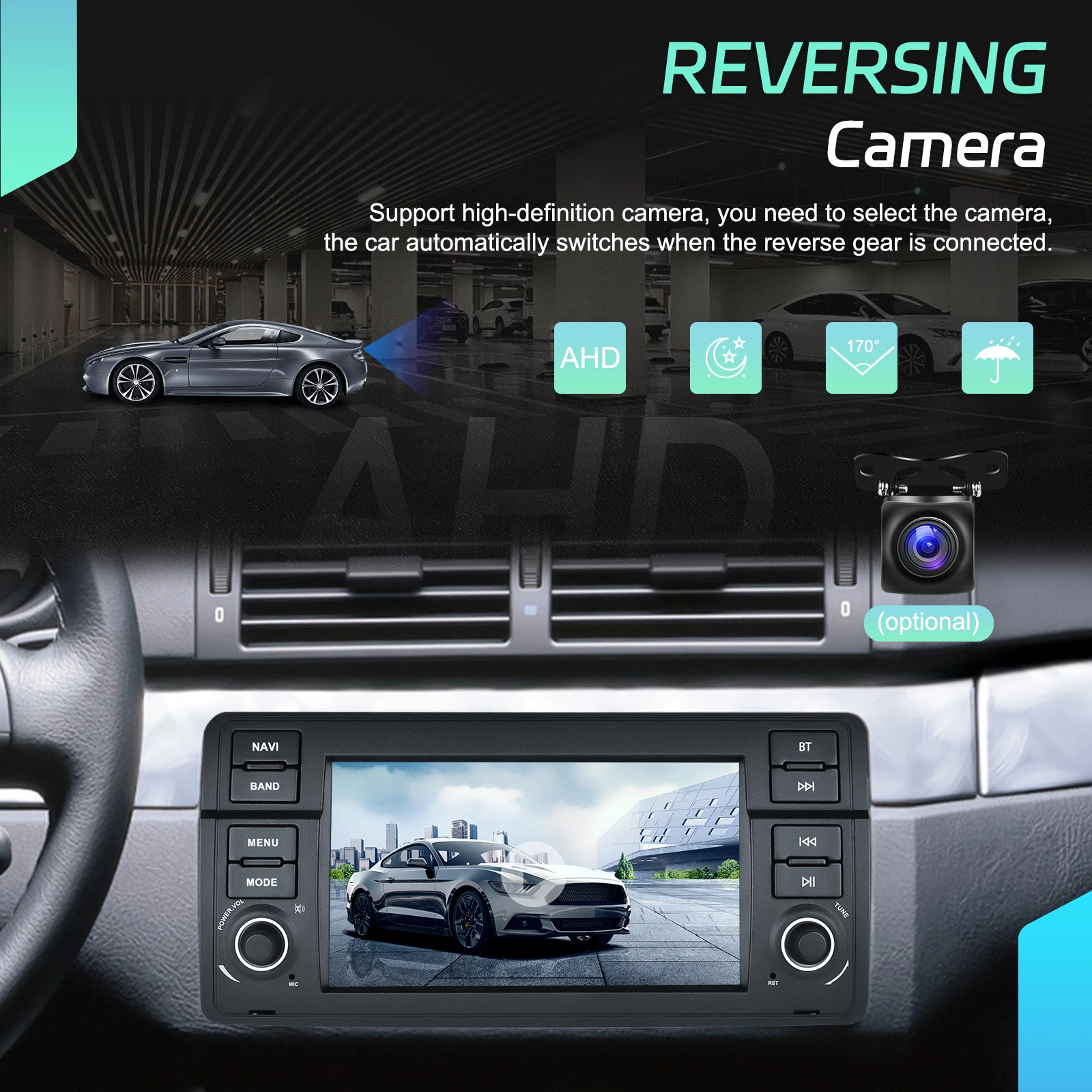 Radio para coche Podofo de 7 pulgadas con sistema Android para BMW 3 E46 1998-2005, sistema inteligente para coche, navegación GPS 2din, WiFi, CarPlay, Android Auto, BT, FM, reproductor multimedia para automóvil, sistema inteligente para coche, unidad principal 5