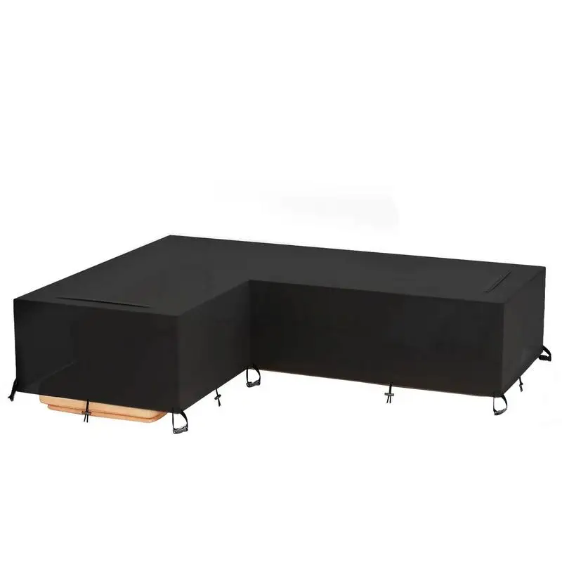 

Sectional Couch Cover Sofa Cover Furniture Cover Couch Cover Heavy-Duty And Waterproof 420D Covers For Patio Furniture And