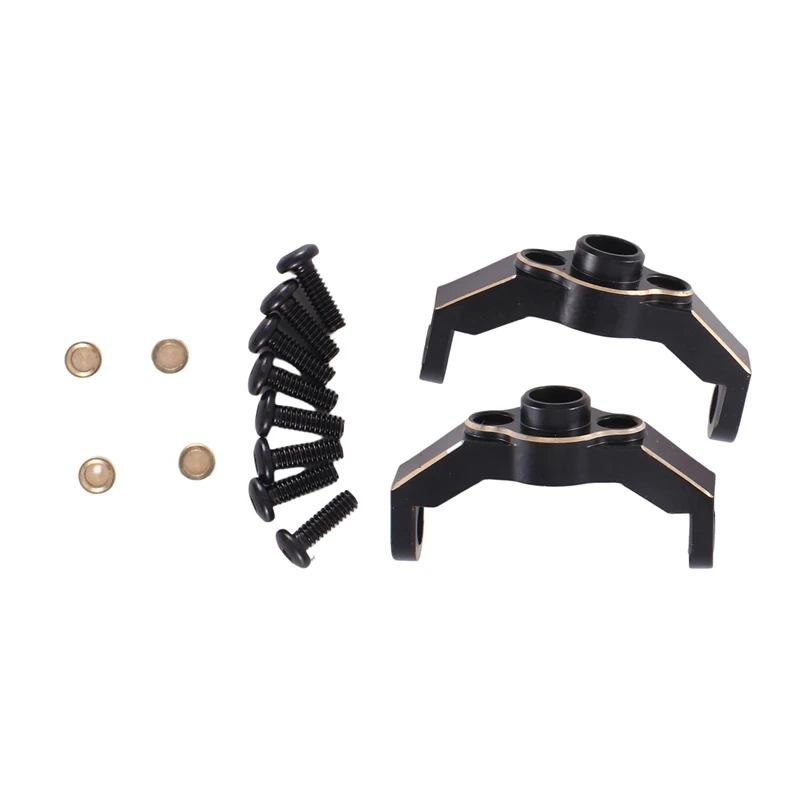 

2Pcs Brass Caster Block C-Hub Carrier 9733 For Traxxas TRX4M TRX-4M 1/18 RC Crawler Car Upgrades Parts Accessories Kit