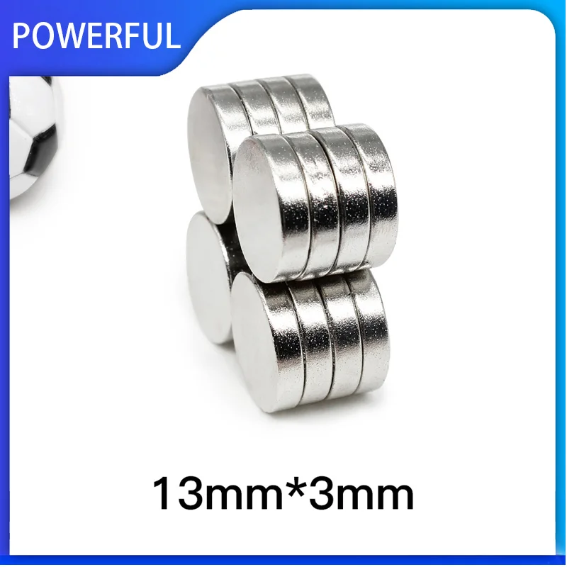

10~200PCS 13x3 mm Disc Neodymium Magnets 13mm x 3mm Sheet Permanent Round N35 Super Strong Powerful Magnets 13*3 mm