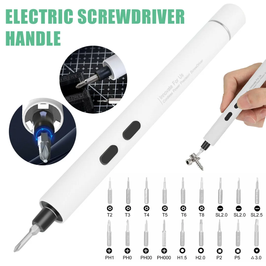 

New 22 in 1 Electric/Manual Magnetic Cordless Screwdriver Precision Repair Tool Multi-purpose Screwdriver Tool For Camera Phone