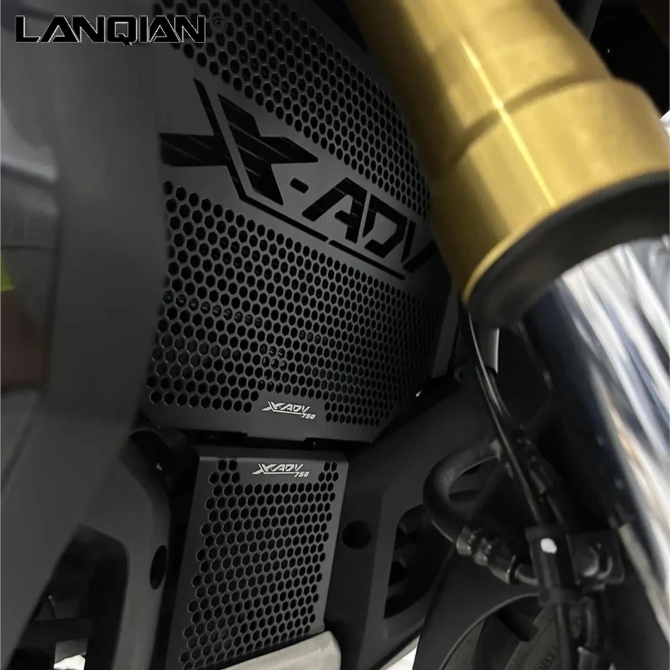 Radiator Guard Grille Cover Protection For Honda X-ADV XADV 750 2021-2025 Black
