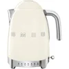 50's Retro 7 Cup Stainless Steel Variable Temperature Electric Kettle with 7 Temperature Settings, Led Display, Swivel Base 1