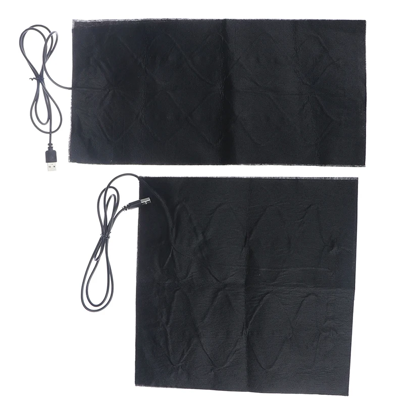 USB-Powered Warm Carbon Fiber Heating Pads for Jackets, Coats, and Vests