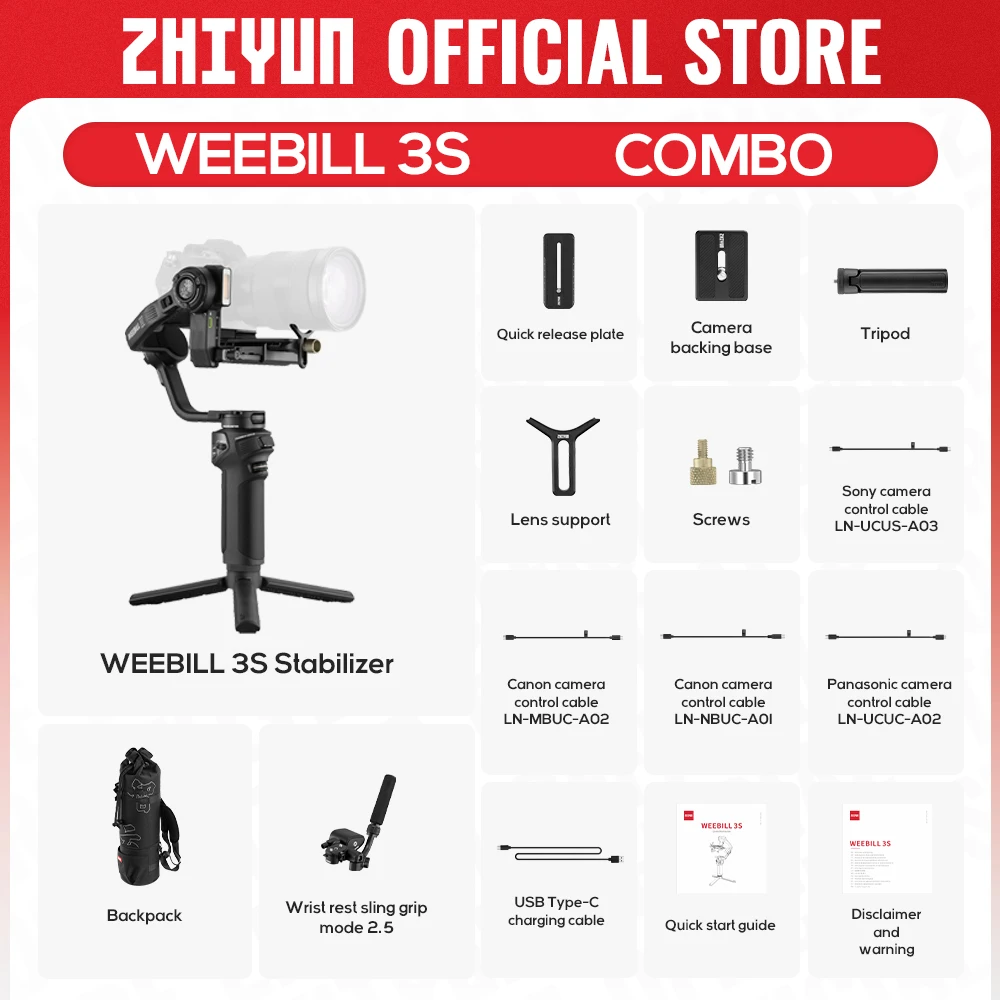 GoPro - 【美品】Weebill S ジンバルスタビライザー【外箱付き】 3軸ジンバル Amazon.co.jp: [公式旗艦店] ZHIYUN Weebill 3S 3軸ジンバル