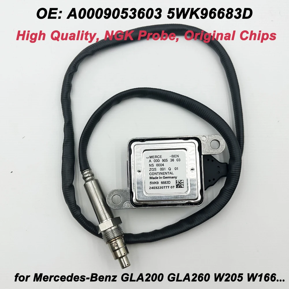 

High Quality Chips for NGK Probe A0009053603 5WK96683D Nitrogen Oxide Sensor For Mercedes-Benz C Class W205 W166 GLA200 GLA260
