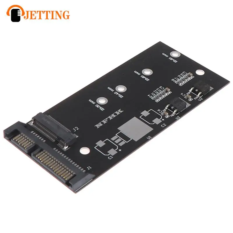 고효율 M.2 NVME SSD 변환 어댑터 카드, NVME/AHCI SSD 업그레이드 키트, SATA 개정판 I/II/III (1.5/3.0/6.0 Gbps), 1 세트